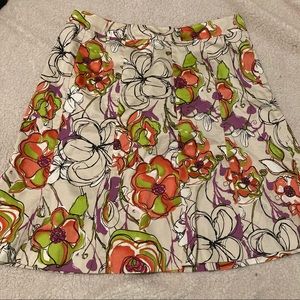 - Lane Bryant floral skirt